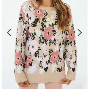 VRG GRL Sweet Dreams Knit // Floral